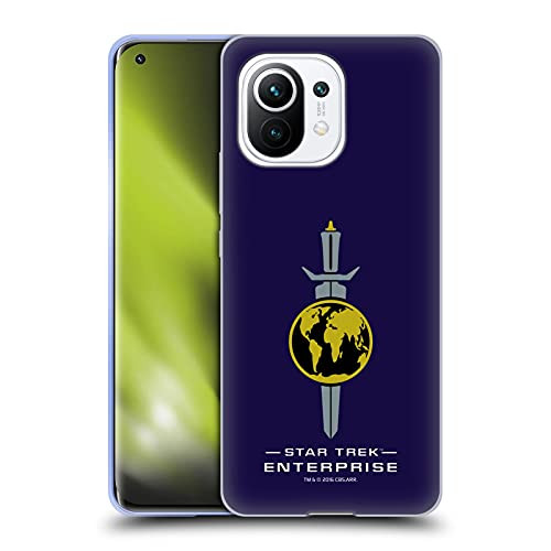 Head Case Designs Officially Licensed Star Trek Terran Empire Mirror Universe Badges ENT Soft Gel Case Compatible with Xiaomi Mi 11