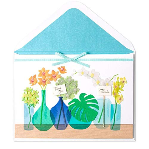 PAPYRUS Greeting Card-Thank You/Blank Inside