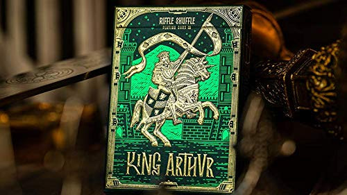 MJM King Arthur -Emerald Saga- Playing Cards by Riffle Shuffle