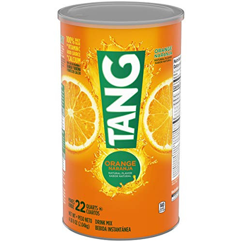 Tang Orange Powdered Drink Mix, 72 oz Canister Tang Orange Powdered Drink Mix, 72 oz Canister