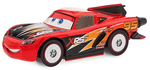 Disney Parks Exclusive - DieCast Pullback Car Figure - Cars Rocket Racer - Lightning McQueen