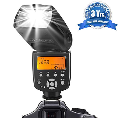 SF770I Flash Speedlite for Canon Nikon Panasonic Olympus Pentax and Other DSLR Cameras?Digital Cameras with Standard Hot Shoe
