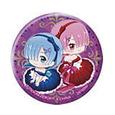 Re-Zero Starting Life in a Another World - Rem and Ram Dress Part.2 Can Badge