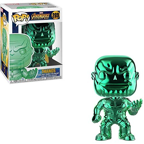 Avengers Funko POP Marvel- Infinity War - Thanos - Green Chrome - Walmart Exclusive Avengers Funko POP Marvel- Infinity War - Thanos - Green Chrome - Walmart Exclusive