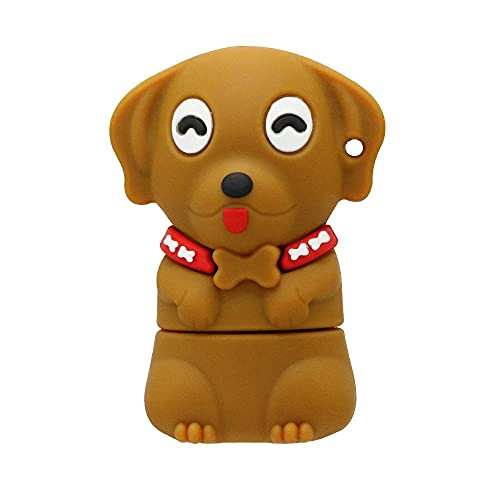 128GB USB Flash Drive Novelty Animal Dog Shape Pen Drive Super Cute Cartoon Thumb Drive Memory Stick Memoria USB 2.0 Pendrive - Civetman