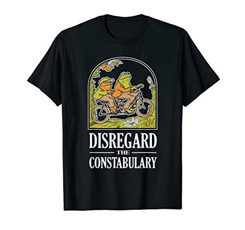 Disregard The Constabulary T-Shirt - Funny Frog Meme Police Disregard The Constabulary T-Shirt - Funny Frog Meme Police