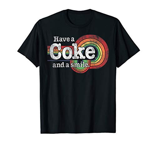 Coca-Cola Have A Coke And A Smile Retro Logo T-Shirt