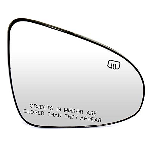 ECCPP Passenger Side Exterior Mirror Glasses, Right Side Rear View Mirror Glass Heated Door Mirror Glass Replacement fit for 2013-2018 Toyota Avalon