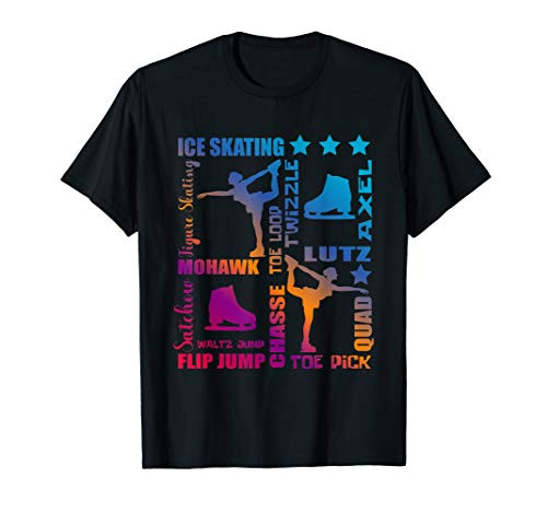 Figure Skating Ice Skater Figure Skater T-Shirt Figure Skating Ice Skater Figure Skater T-Shirt