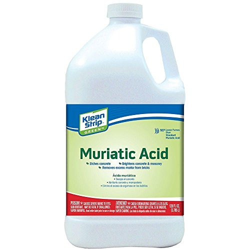 Klean Strip Green Safer Muriatic Acid Jug 128 Oz
