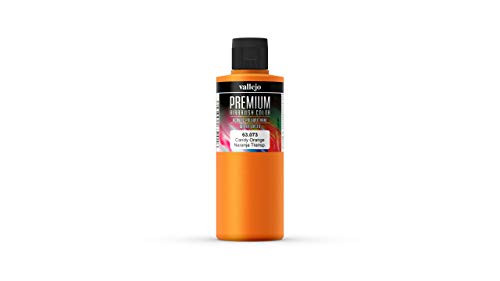 Vallejo - Premium Airbrush Paint - 200ml - Candy Orange Transparent