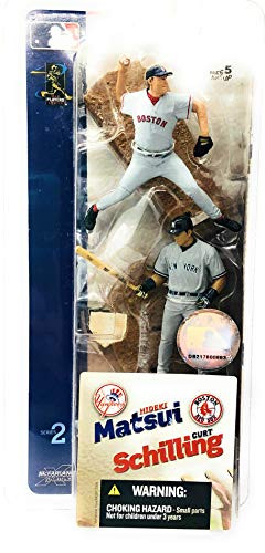 McFarlane MLB Mini-Matchups Hideki Matsui Curt Schilling, Yankees, Red Sox