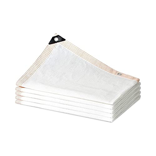 LLCY Shade Cloth Sunblock Shade Cloth, 95 percent White Plant Covers, Sun Mesh,Garden Netting UV Resistant Net,for Greenhouse Flowers Plants Patio Lawn Mesh Shade tarp -Color - White, Size - 1x2m- LLCY Shade Cloth Sunblock Shade Cloth, 95 percent White Plant Covers, Sun Mesh,Garden Netting UV Resistant Net,for Greenhouse Flowers Plants Patio Lawn Mesh Shade tarp -Color - White, Size - 1x2m-
