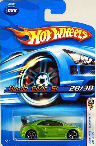 2006 Hot Wheels Faster Than Ever First Editions 28/38 - Honda Civic SI