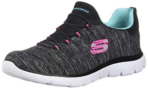 Skechers Women's Summits-Quick Getaway Sneaker Bklb 7 M US