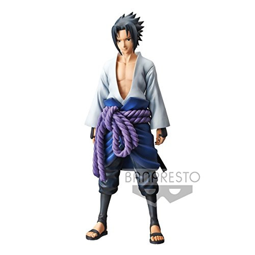 Banpresto Naruto Shippuden Grandista-Shinobi Relations-Uchiha Sasuke Toy, Purple