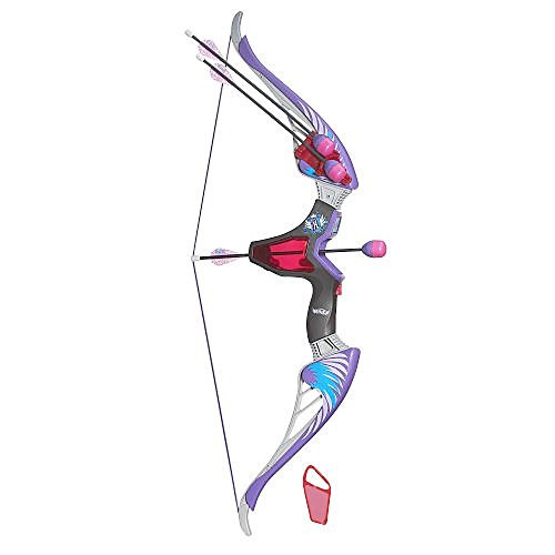Nerf Rebelle Agent Bow Blaster with purple arrows Nerf Rebelle Agent Bow Blaster with purple arrows