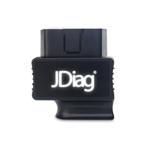 JiDao Bluetooth Professional OBDII Scan Tool, OBD2 Diagnostic Scanner Check Engine Light Code Reader for iPhone, iOS & Android