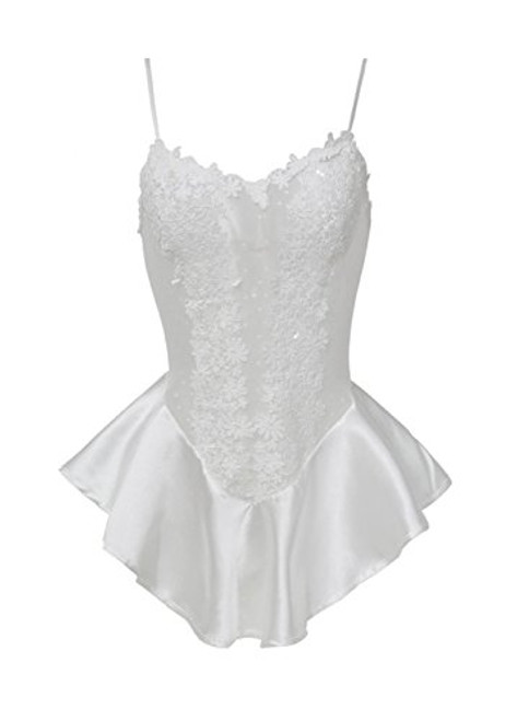 Women Chemise Lingerie Sexy Nightie Full Slips Lace Babydoll Sleepwear Dress White Women Chemise Lingerie Sexy Nightie Full Slips Lace Babydoll Sleepwear Dress White