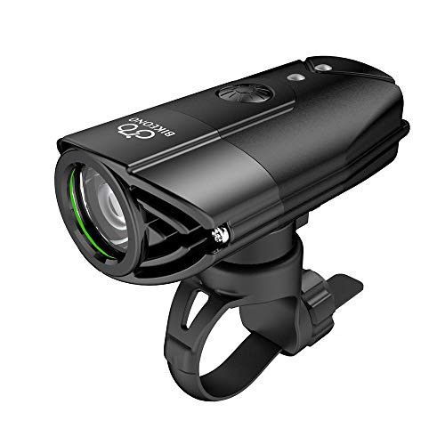 BIKEONO LED Bike Lights USB Rechargeable Bike Front Light 700 Lumens Super Bright Bicycle Lights Bike Headlight IP65 Waterproof 3 Light Modes -Headlights-