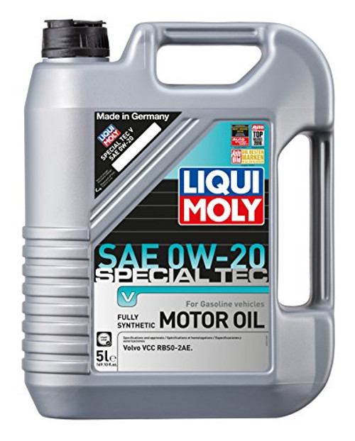 Liqui Moly 20200 Special Tec V 0W20 Motor Oil, 169.05 Fluid_Ounces Liqui Moly 20200 Special Tec V 0W20 Motor Oil, 169.05 Fluid_Ounces