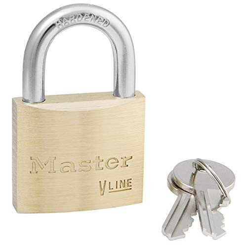 Master Lock V Line Brass 40mm Padlock - Keyed Alike 2341