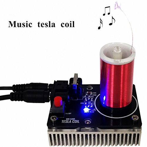 Sunnytech 20W Mini Music Tesla Coil Plasma Speaker Tesla Loudspeaker Wireless Transmission Model WH14 Sunnytech 20W Mini Music Tesla Coil Plasma Speaker Tesla Loudspeaker Wireless Transmission Model WH14