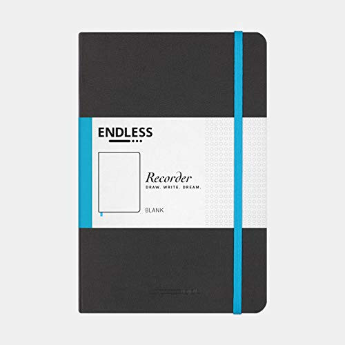 Endless Recorder Tomoe River A5 Notebook - Infinite Space -black- - 192 Pages - Blank