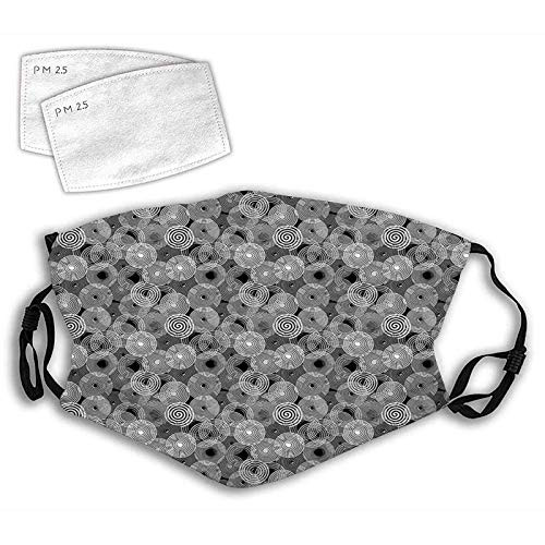 Personality mask Windproof Breathable Mouth Cover,Jumbled and Superimposed Spiral Figures Pattern in Repeating Form,Adjustable Face Masks Sport Reusable Miracle mask Personality mask Windproof Breathable Mouth Cover,Jumbled and Superimposed Spiral Figures Pattern in Repeating Form,Adjustable Face Masks Sport Reusable Miracle mask