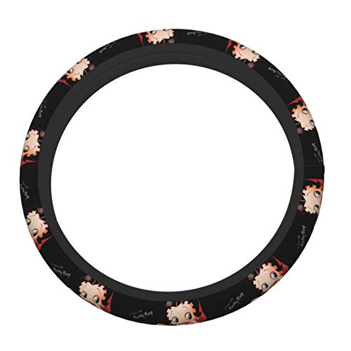 oulyzed Steering Wheel Betty Boo-P Fashionable Non-Slip and Sweat-Absorbent Elastic Force Steerings Wheels Covers,Universal 15inch Steering Wheel Cover for Men Women oulyzed Steering Wheel Betty Boo-P Fashionable Non-Slip and Sweat-Absorbent Elastic Force Steerings Wheels Covers,Universal 15inch Steering Wheel Cover for Men Women