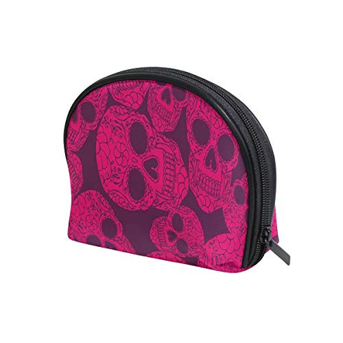 Unicey Red Skulls Head Makeup Bags Portable Tote Cosmetics Bag Travel Cosmetic Organizer Toiletry Bag Make-up Cases for Women Unicey Red Skulls Head Makeup Bags Portable Tote Cosmetics Bag Travel Cosmetic Organizer Toiletry Bag Make-up Cases for Women