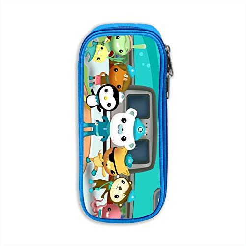 Octonauts Action Packed Sea Missions Insulated Big Capacity Pencil Case Office Large Storage Pen Bag High Bag Pouch Holder Box Organizer for Youth Blue