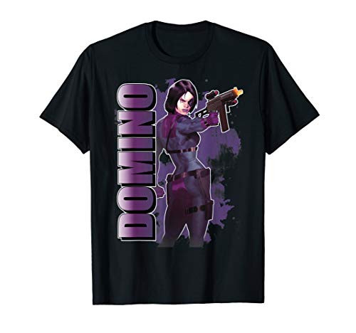 Marvel Deadpool Domino Portrait T-Shirt