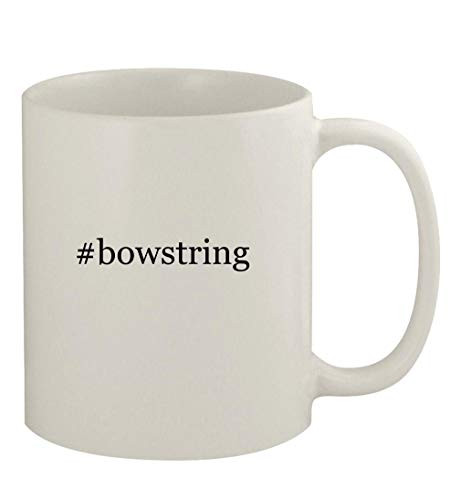 bowstring - 11oz Ceramic White Coffee Mug, White