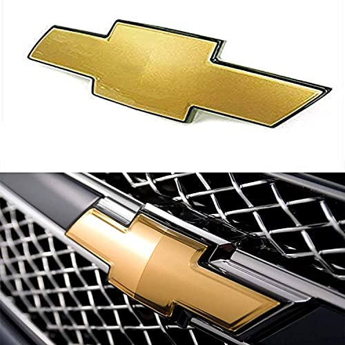Gold Front Grille Emblem for Tahoe Suburban Avalanche 2007-2014 -fit Suburban Tahoe Avalanche-