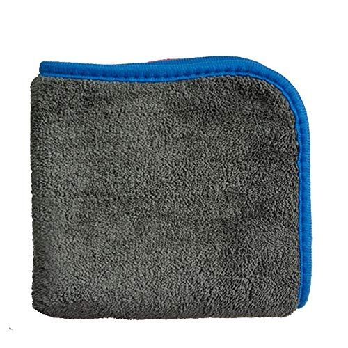 Microfiber Cleaning Cloth, 3PCS Car Cleaning Towel 1200GSM Car Detailing Microfiber Drying Towels Car Detail Cleaning Polishing Car Wash Cloth Accessories 2PCSBlue40X40