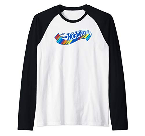 Hot Wheels Colorful Logo Raglan Baseball Tee