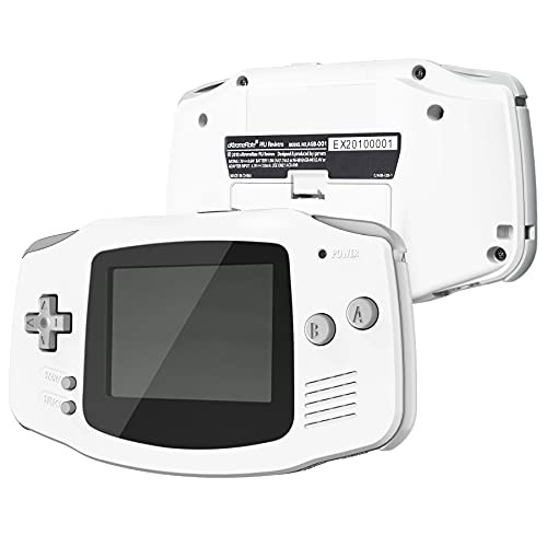 IPS Ready Upgraded eXtremeRate White Soft Touch GBA Replacement Shell Full Housing Cover w/Buttons for Gameboy Advance  Compatible with Both IPS  and  Standard LCD  Console  and  IPS Screen NOT Included