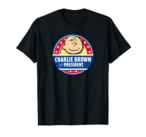 Peanut- Charlie Brown For President T-Shirt