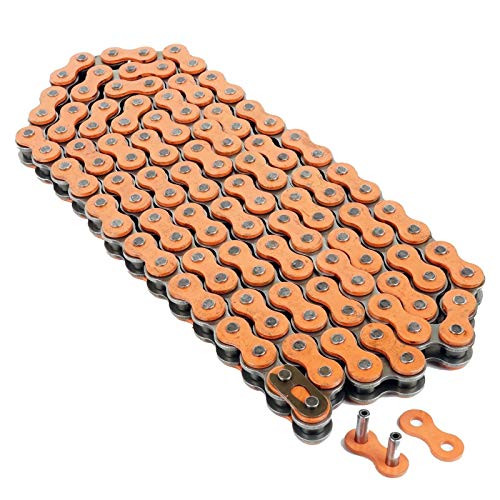 Caltric Orange Drive Chain Compatible With Yamaha Warrior 350 Yfm350X 1987-2004 Caltric Orange Drive Chain Compatible With Yamaha Warrior 350 Yfm350X 1987-2004