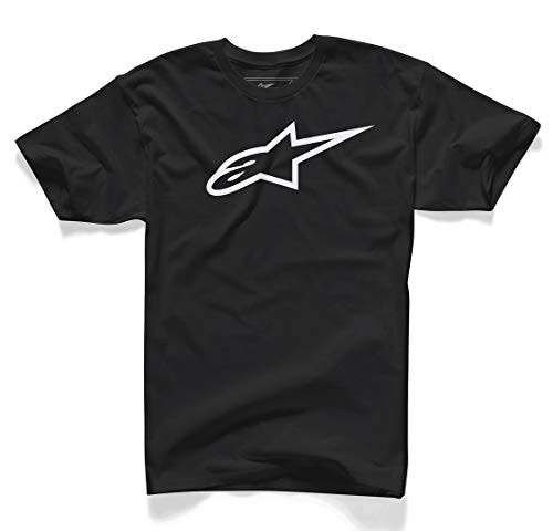 Alpinestars Ageless Classic T-Shirt -Medium- -Black/White-
