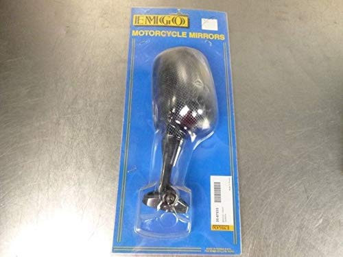 Emgo 20-87033 Carbon Right Side Replacement Mirror for Honda CBR929/954RR