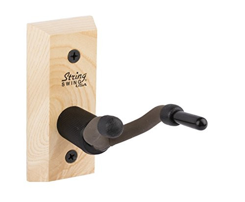 String Swing Hardwood Home  and  Studio Hanger - for Small Violins - Ash