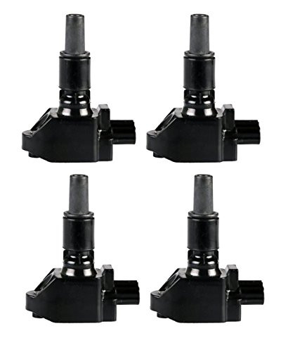 Pack of 4 Ignition Coils for Mazda RX-8 R2 1.3L Compatible with C1459 UF501 UF-501