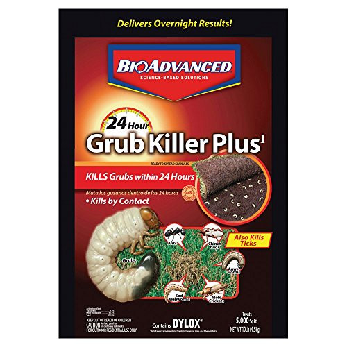 Bayer Advanced 700750 24 Hour Grub Killer Plus Granules, 10-Pound