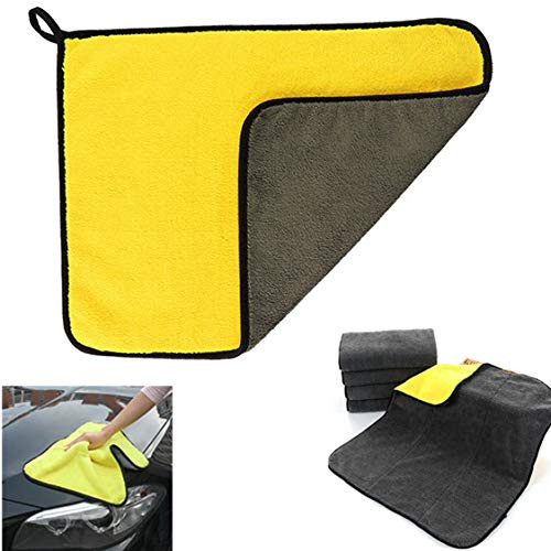1Pcs Microfiber Car Wash Towel Soft Cleaning Encrypted Thick Water Absorption Auto Car Care Detailing Cloths Wash Towel Duster