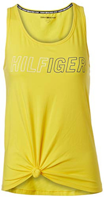 Tommy Hilfiger Women's Logo Tank, Soft White, Medium