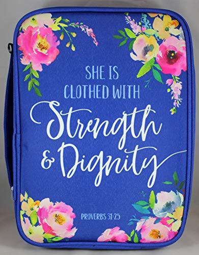 Bible Cover -"She is Clothed with Strength  and  Dignity"