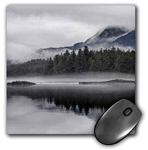 3dRose USA, Alaska, Tongass National Forest. Reflections in Mirror. - Mouse Pads -mp-345819-1-