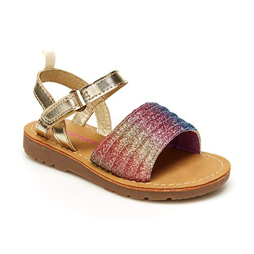 carter's Girls Cait Sandal, Multi, 11 Little Kid